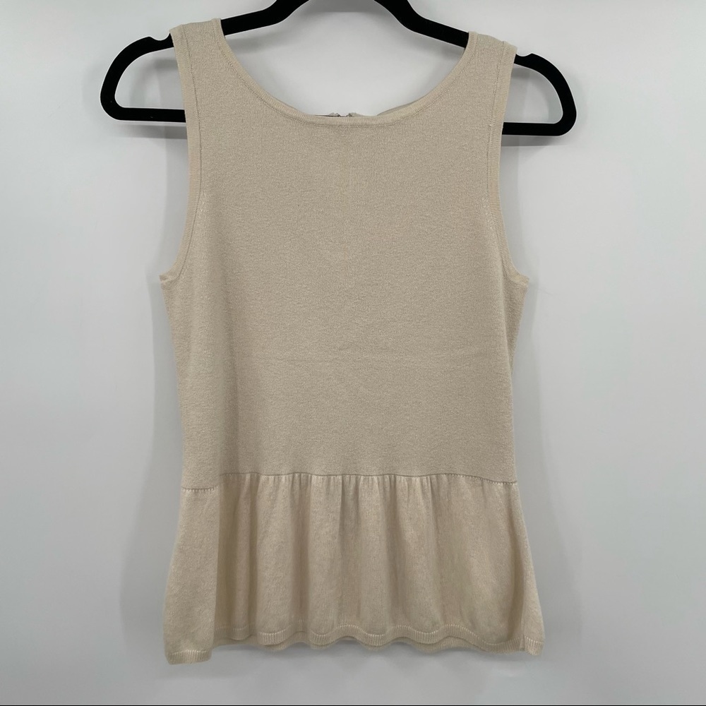 Ann Taylor Loft Beige Top